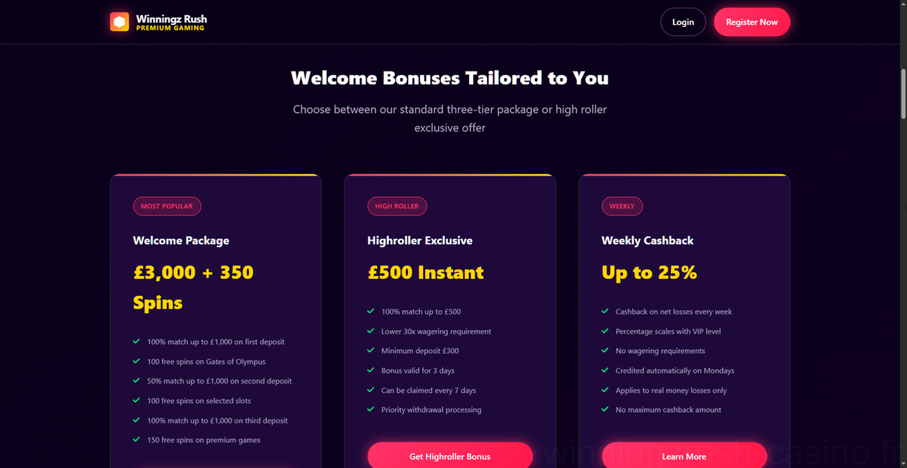 Winningzrush Casino Casino